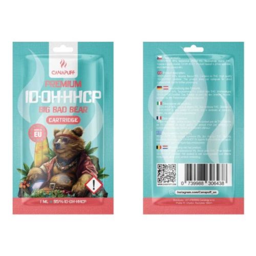 Canapuff - Big Bad Bear | 95% 10-OH HHCP Kartusche | 1ml