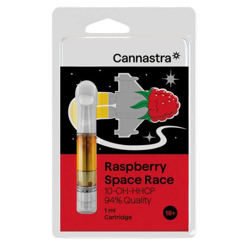 Cannastra - Raspberry Space Race | 94% quality - 10-OH HHCP Kartusche | 1ml