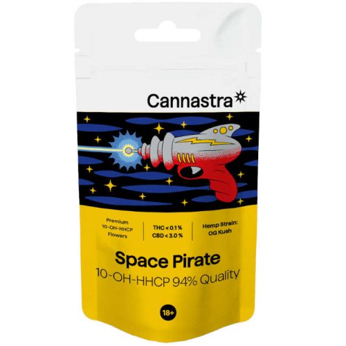 Cannastra - Space Pirat (OG Kush) | 94% quality - 10-OH HHCP Blüte - 1g