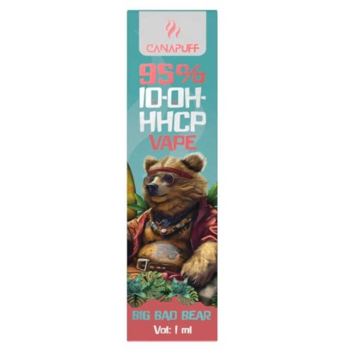 Canapuff - Big Bad Bear | 95% 10-OH HHCP Vape | 1ml