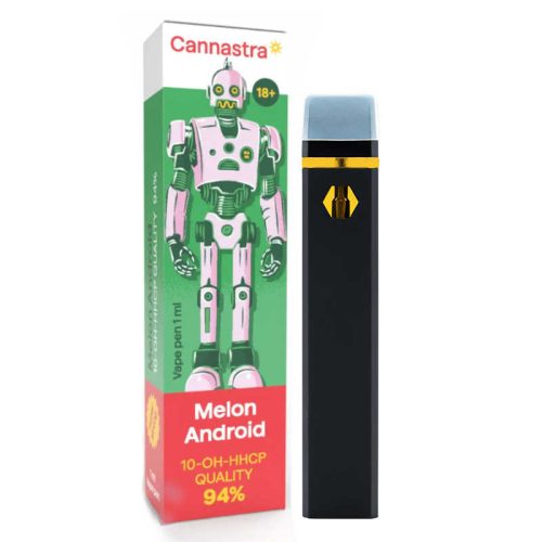 Cannastra - Melon Android | 94% quality - 10-OH HHCP Vape | 1ml 