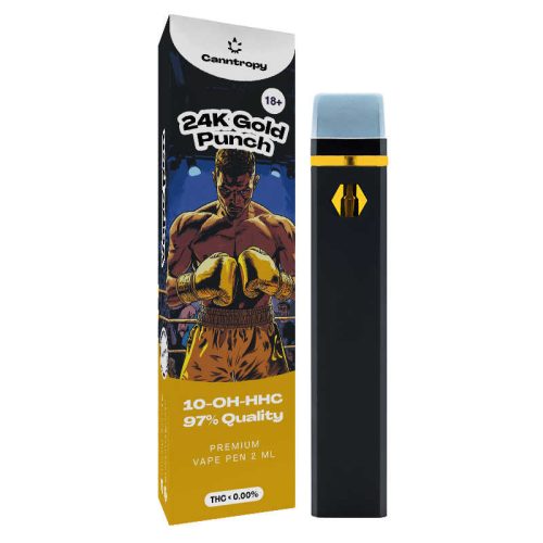 Canntropy - 24K Gold Punch 97% quality - 10-OH-HHC Vape | 2ml