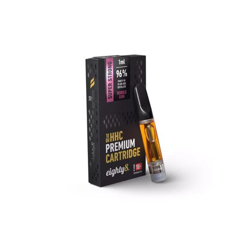 Eighty8 premium cartridge | 10-OH-HHC | 1ml | Bubblegum