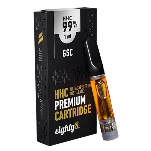 Eighty8 premium HHC Vape  Cartridge | 1ml, 99% HHC | Girl Scout Cookies - GSC