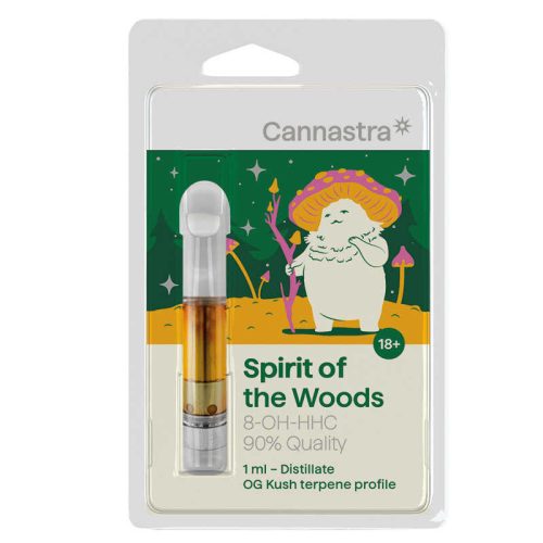 Cannastra - Spirit of Wood (OG Kush) | 90% quality - 8-OH HHC Kartusche | 1ml