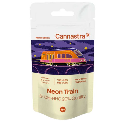 Cannastra - Neon Train (Trainwreck) | 90% quality - 8-OH HHC Blüte | 3g