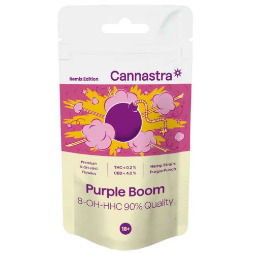 Cannastra - Purple Boom (Purple Punch) | 90% quality - 8-OH HHC Blüte | 1g