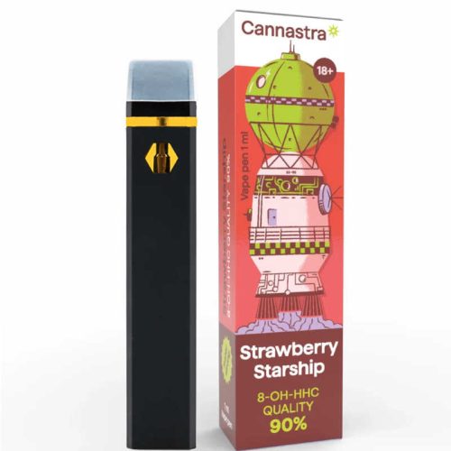 Cannastra - Strawberry Starship | 90% quality - 8-OH HHC Vape | 1ml