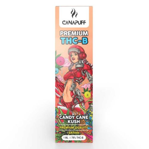 CanaPuff THC-B Vape 79% 1ml | Candy Cane Kush