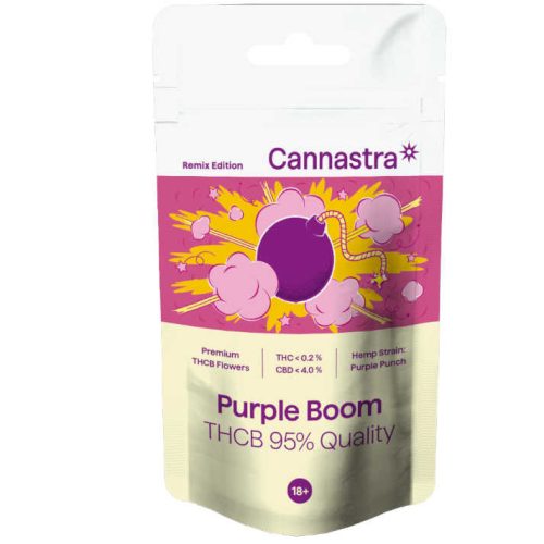 Cannastra THC-B virág 95% Quality | Purple Boom 1g