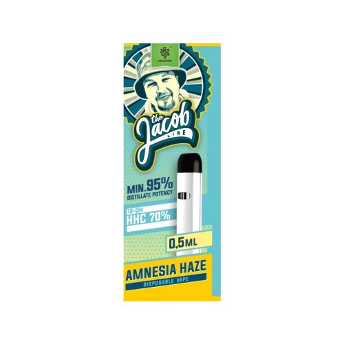 CzechCBD - Jacob Line | 10-OH-HHC Vape | 0,5ml | Amnesia Haze