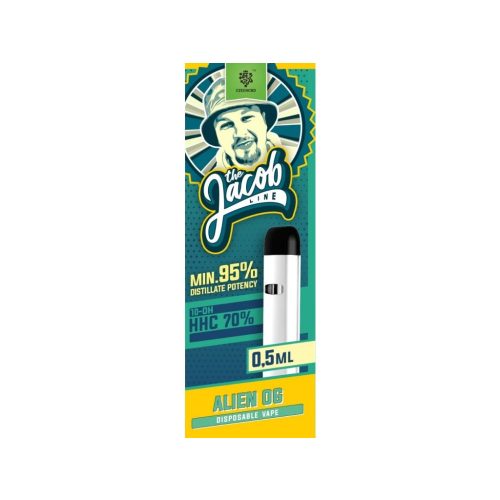 CzechCBD - Jacob Line | 10-OH-HHC Vape | 0,5ml | Alien OG