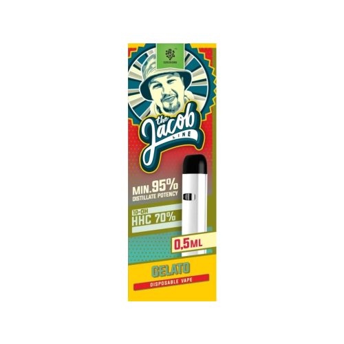 CzechCBD - Jacob Line | 10-OH-HHC Vape | 0,5ml | Gelato