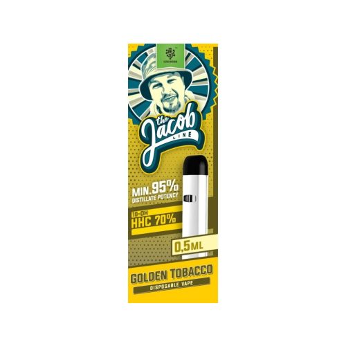 CzechCBD - Jacob Line | 10-OH-HHC Vape | 0,5ml | Golden Tobacco 