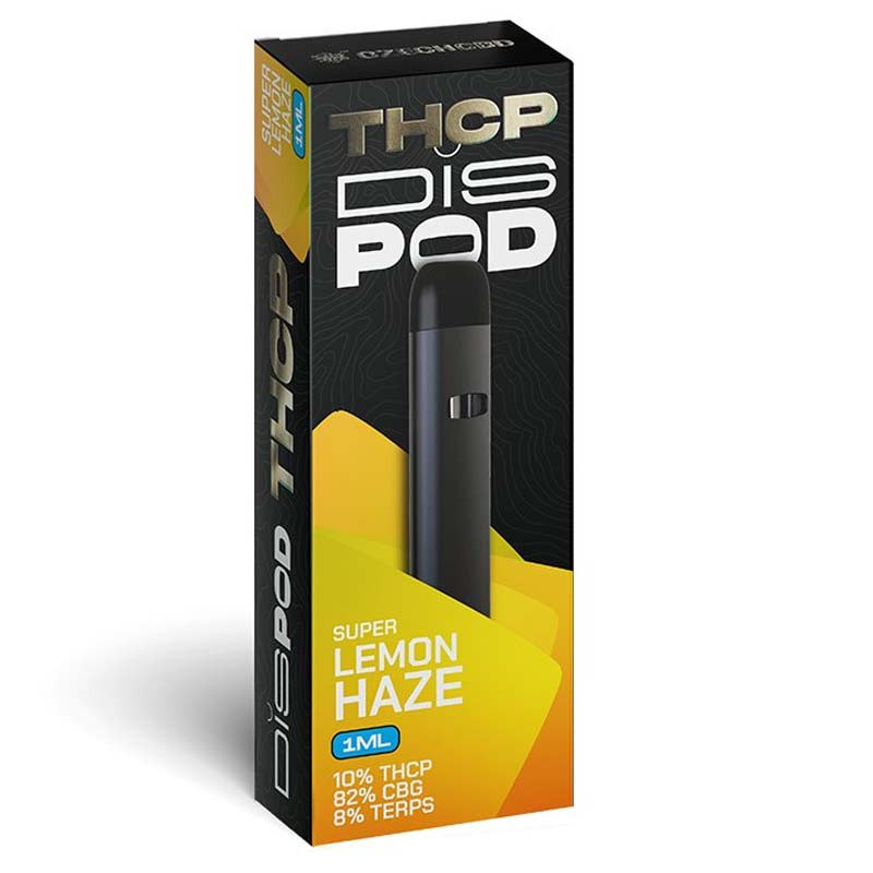 THC-P Vape DisPOD 1ml 10% THCP - Super Lemon Haze - CBD - CB