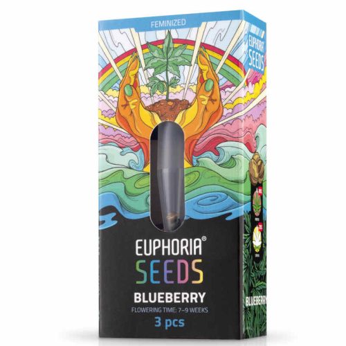 Euphoria Blueberry Feminized Cannabis Seeds  - 3 komad