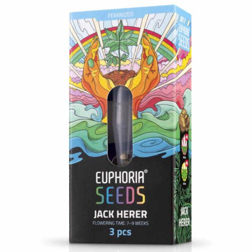 Euphoria Jack Herer Feminized Cannabis Seeds - 3 stk