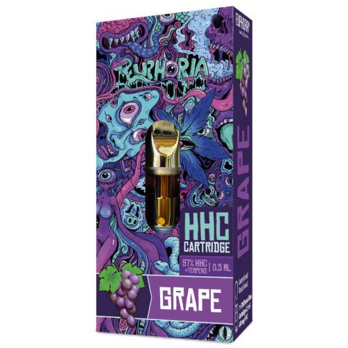 Euphoria HHC Cartridge - 97% HHC, 0,5ml - Grape