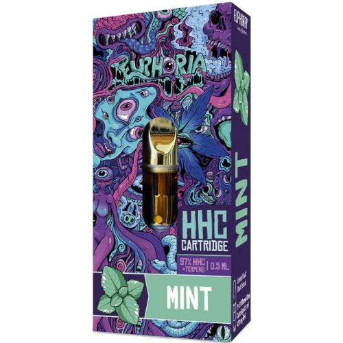 Euphoria HHC Cartridge - 97% HHC, 0,5ml - Mint