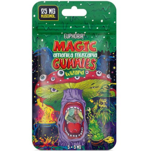 Euphoria Magic (Mushroom) Amanita Muscaria Gummies - Wizard 