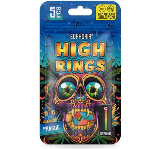 Euphoria High Rings (Mushroom Muscimol) Gummies - Prague 