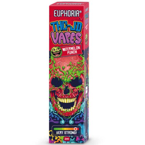 Euphoria THCJD Vape  - 90% Quality - 2ml - 600 puffs | Watermelon Punch