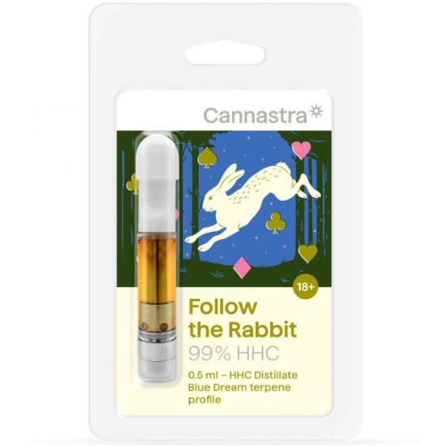 HHC catridge 0,5ml Cannastra 99% HHC | Follow the Rabbit