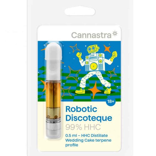 HHC catridge 0,5ml Cannastra 99% HHC | Robotic Discoteque