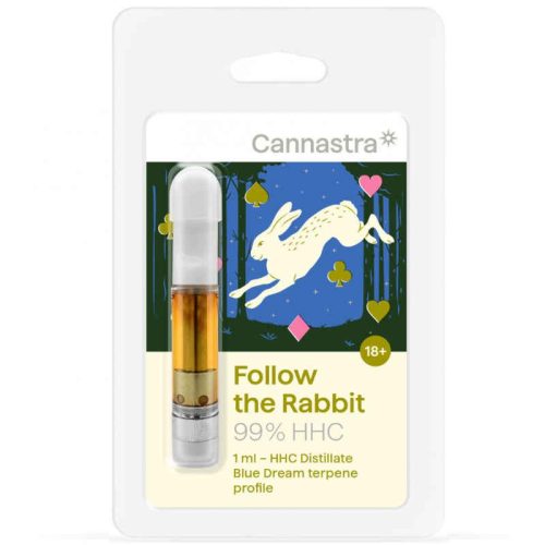 HHC catridge 1ml Cannastra 99% HHC | Follow the Rabbit