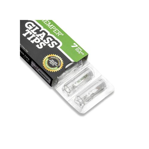 Hemper Glass Filter Tips - 7mm