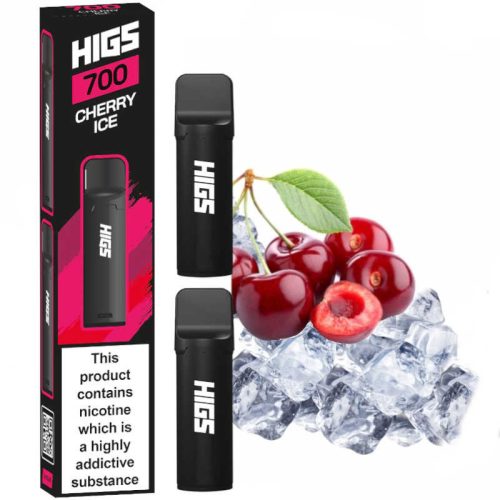 Higs Vape Pods - Cherry Ice | Cartridge 4ml 2% Nikotin | 1400 Puffs | 2 pcs 