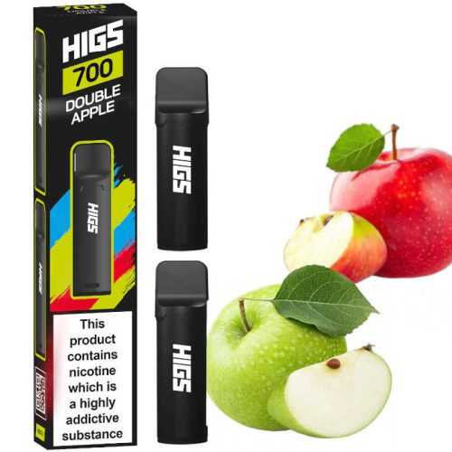 Higs Vape Pods - Double Apple | Cartridge 4ml 2% Nikotin | 1400 Puffs | 2 pcs