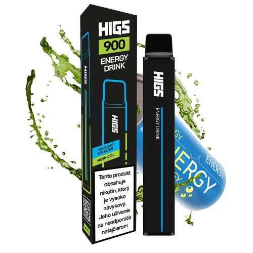 Higs XL 900 Energy Drink premium Vape |  2% Nikotin | 900 puffs - 2 ml 