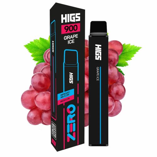  Higs XL ZERO 900 premium vape Grape Ice | 900 pufuri - 2 ml