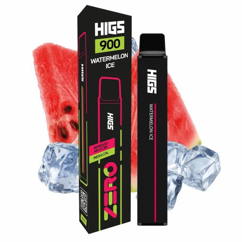 Higs XL ZERO 900 Watermelon Ice premium Vape | 900 puffs - 2 ml 