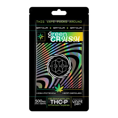 Hi on Nature THCP Vape Pen Green Crush - 10% THCP  -  0,5ml