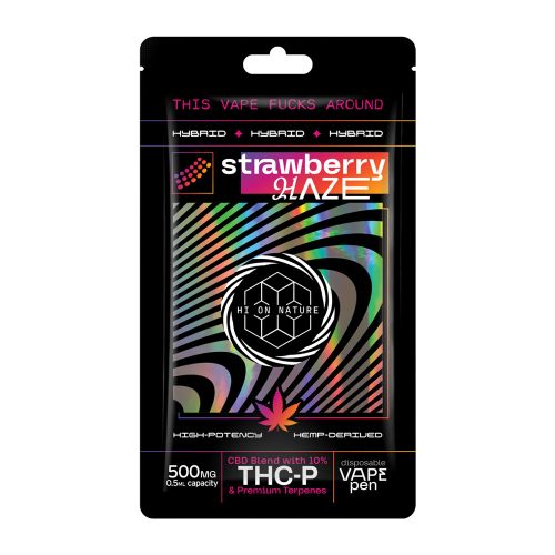 Hi on Nature THCP Vape Pen Strawberry Haze - 10% THCP  -  0,5ml