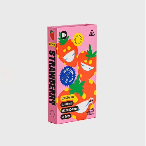 Happy 420 Vape Set | 10-OH-HHC | 1ml | Strawberry 