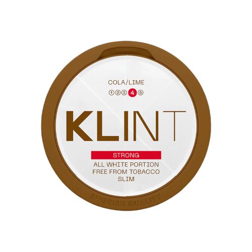 Klint Cola Lime Nicotine Pouches - 16mg / g Nicotine | švedski Nikotin Pouches 