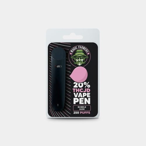 Magic Farmer THCJD Vape 0.5ml - 20% - 250puffs udisaja okus Bubble Gum