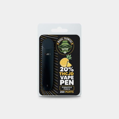 Magic Farmer THCJD Vape 0.5ml - 20% - 250puffs Pineapple Punch íz