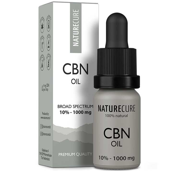 Nature Cure 10 Broad Spektrum CBN Olaj 10ML 1000mg CBD