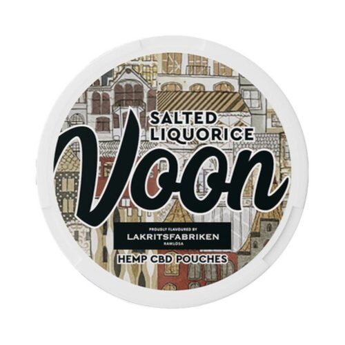 Voon CBD-Beutel | Salted Liquorice  | 20mg CBD/Beutel